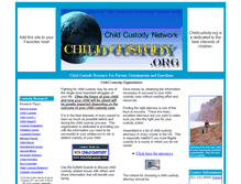 Tablet Screenshot of childcustody.org